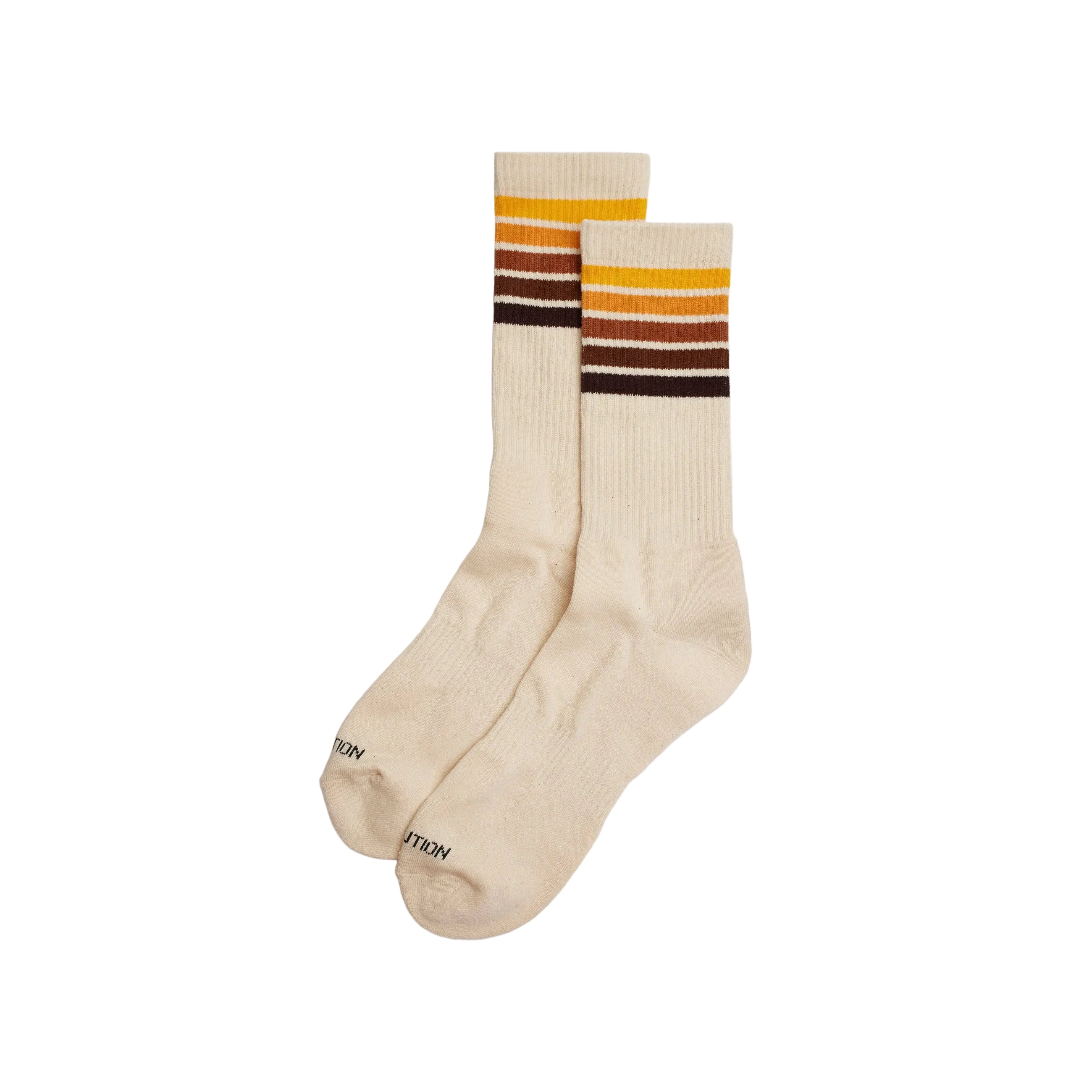 Jaquard Crew Socks 8908