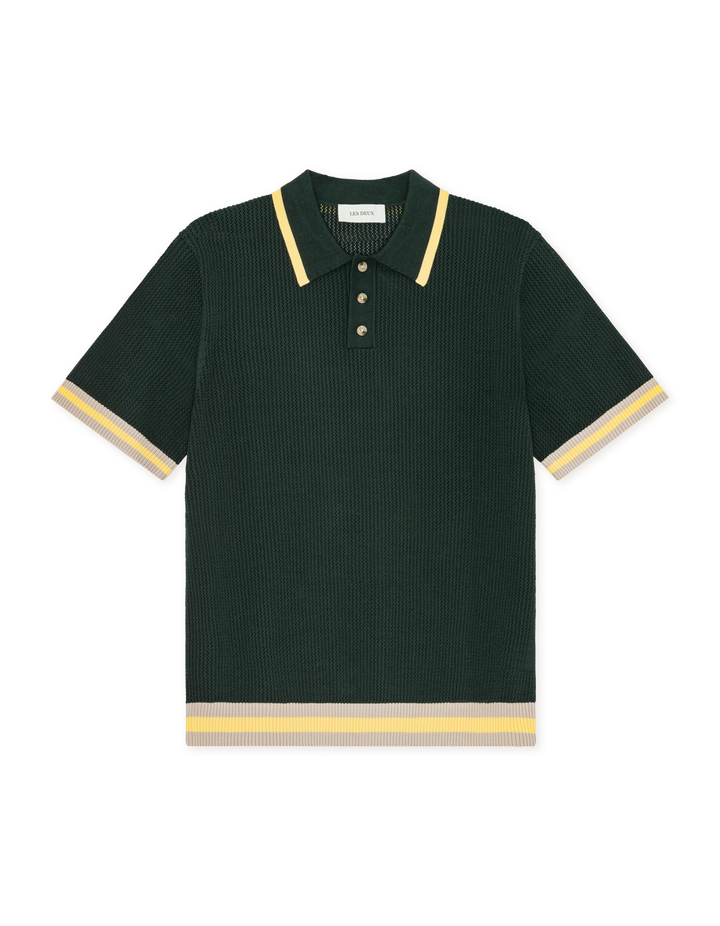 Lace Knitted Polo