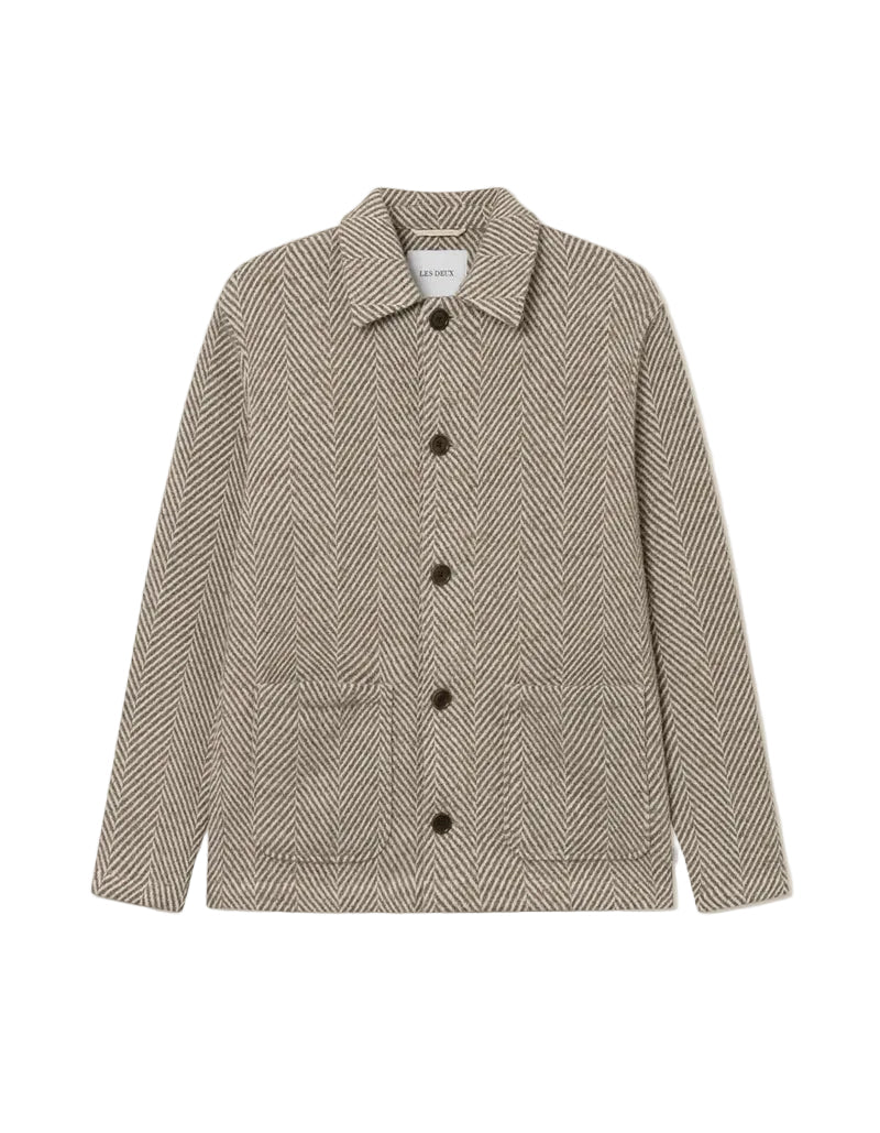 Jermaine Herringbone Overshirt
