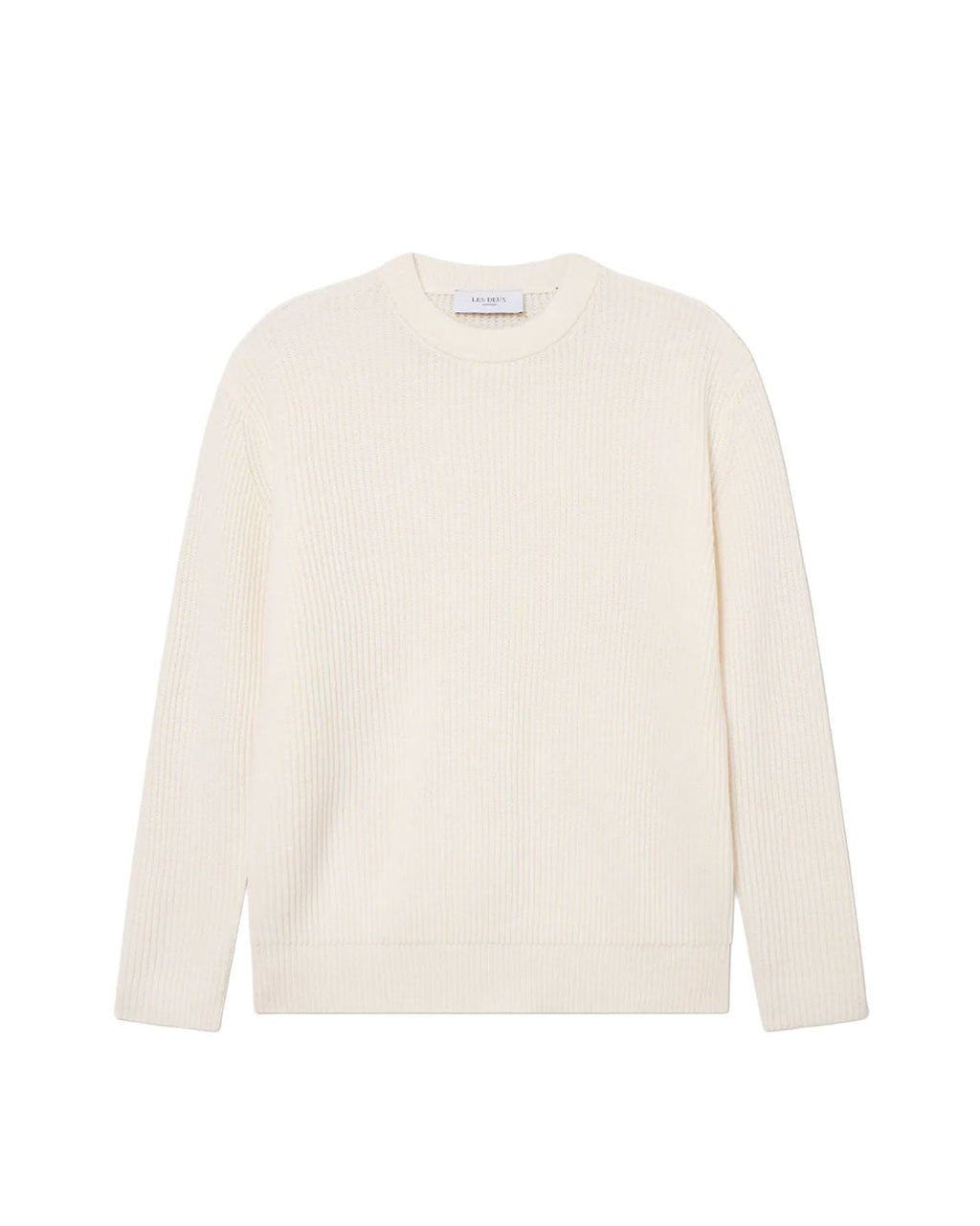 Eddie Wool Rib Crewneck Knit