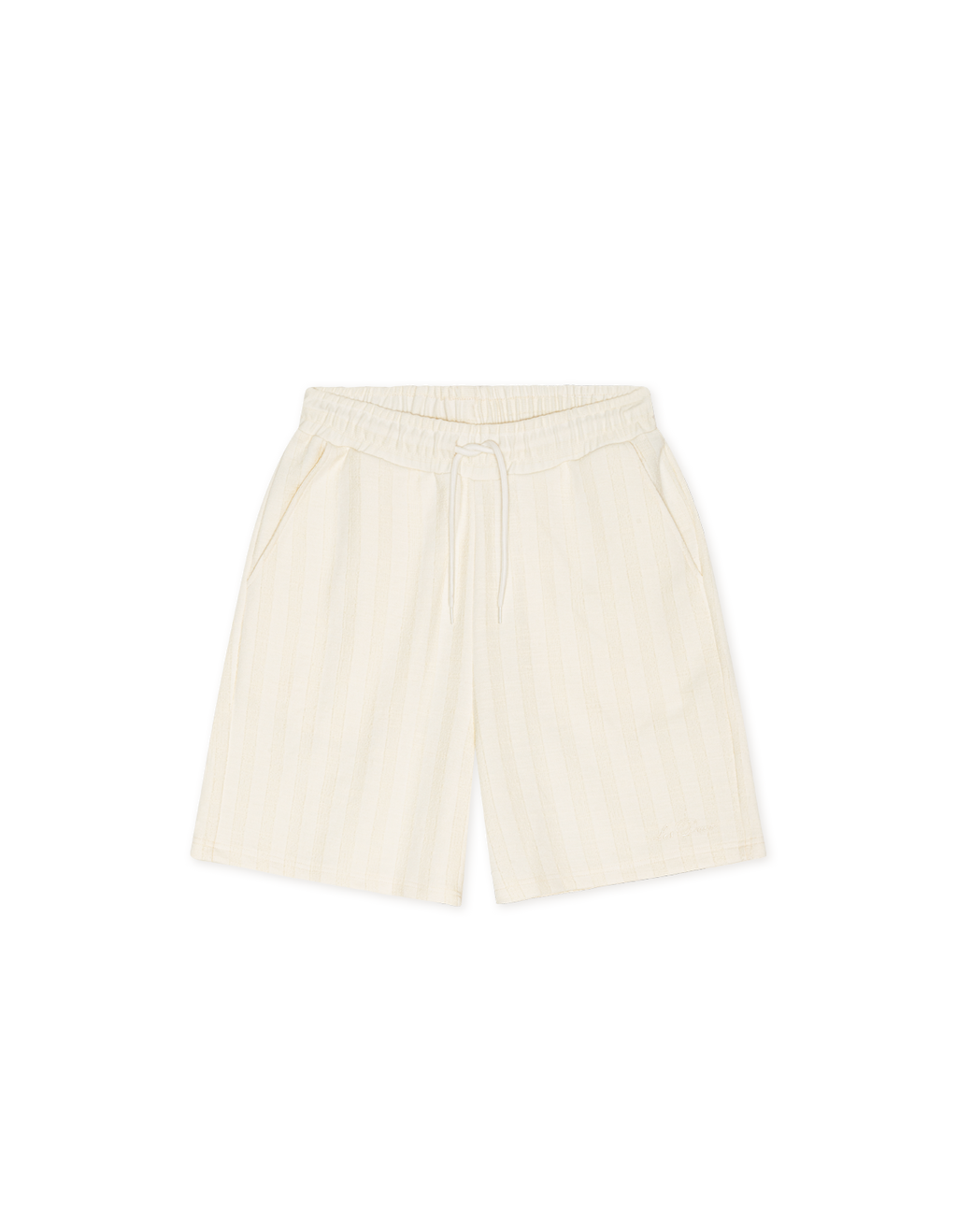 Stripe Jacquard Shorts