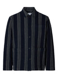 Tony Waffle Stripe Overshirt