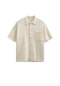 Vilhelm Neede Rib SS Knit Shirt