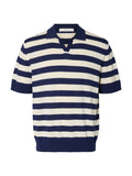 Torino SS Knit Relaxed Open Polo