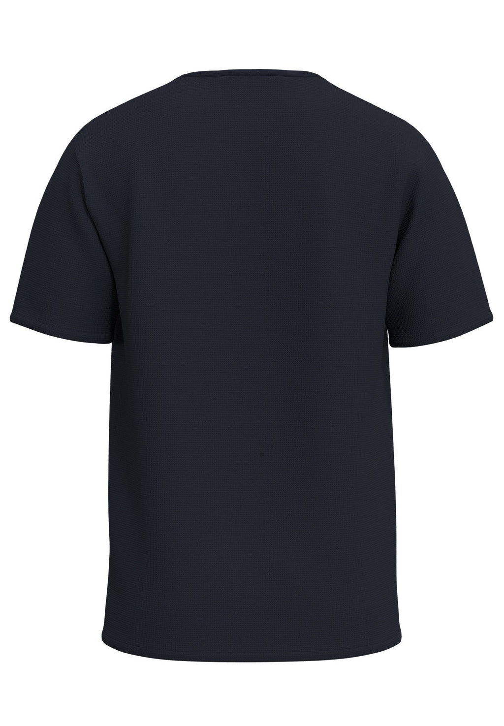 Sander Seersucker SS O-Neck