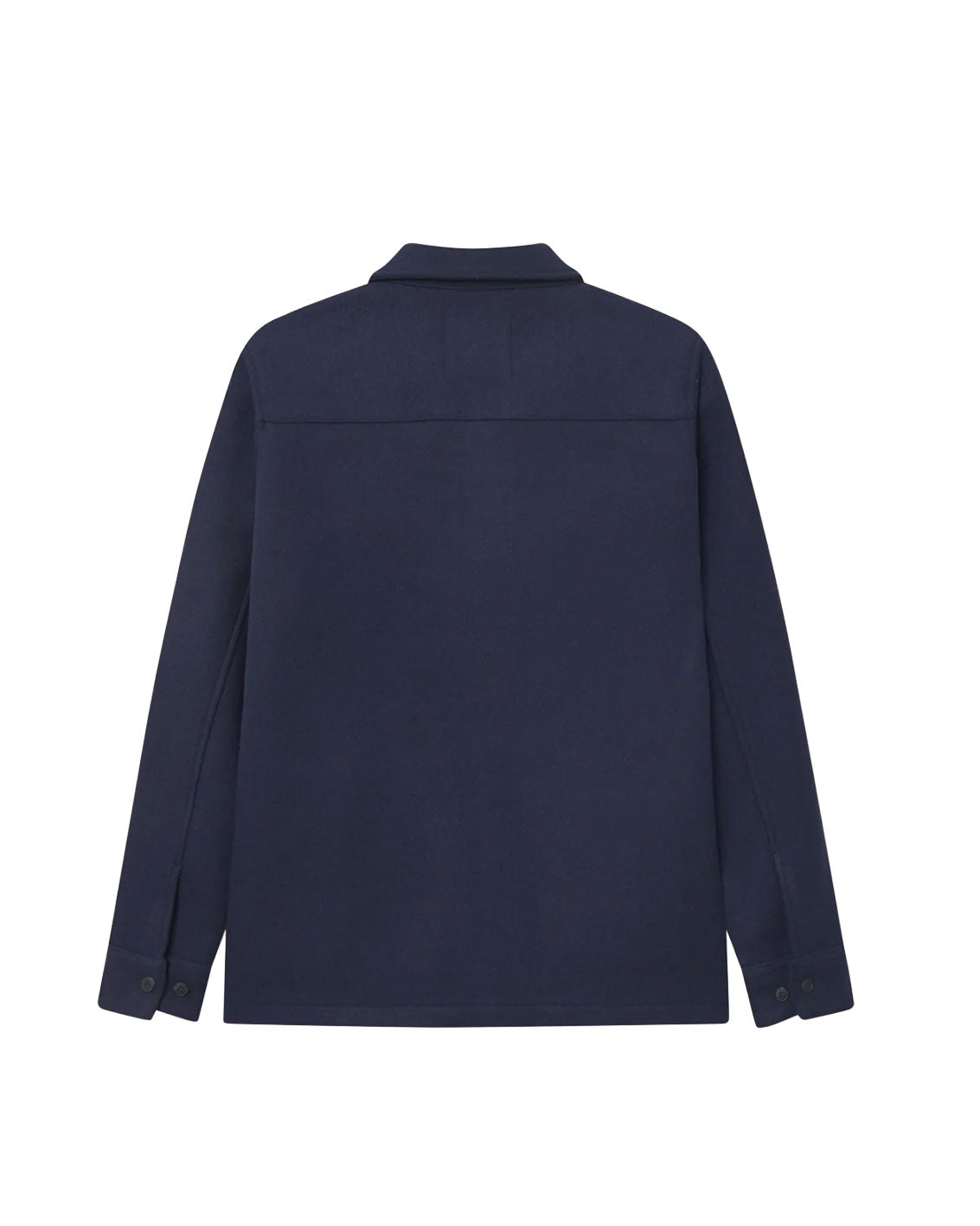 Jason Solid Wool Overshirt
