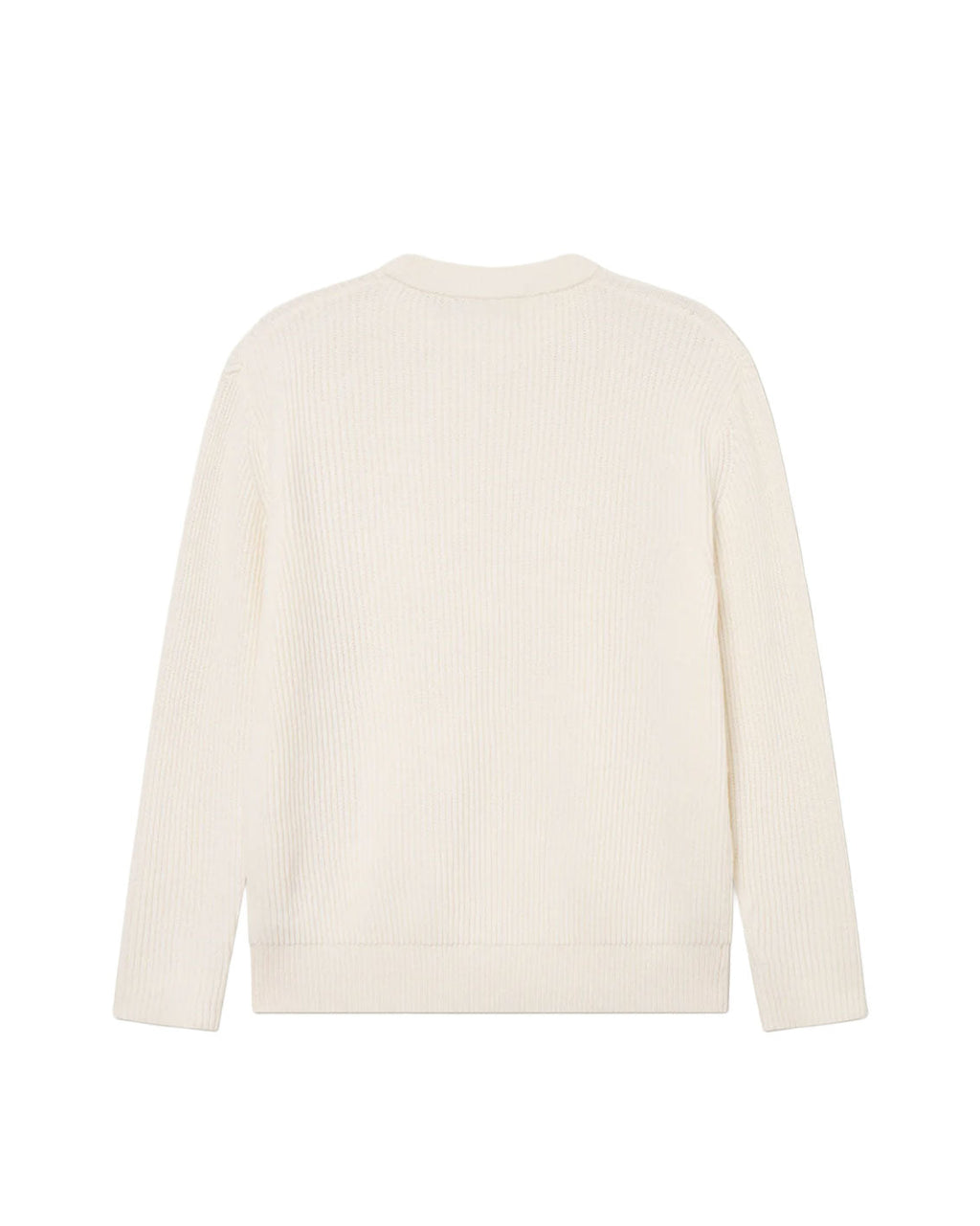 Eddie Wool Rib Crewneck Knit