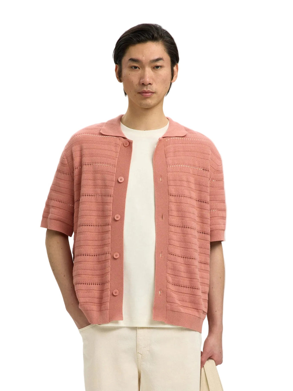 Palle SS Knit Polo Cardigan