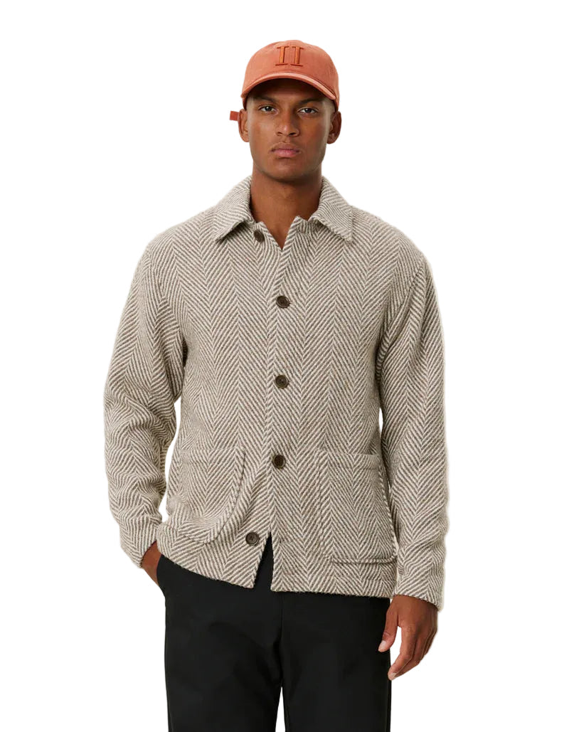 Jermaine Herringbone Overshirt