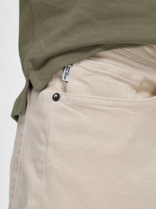 Slim Leon 6402 Ecru Soft Jeans