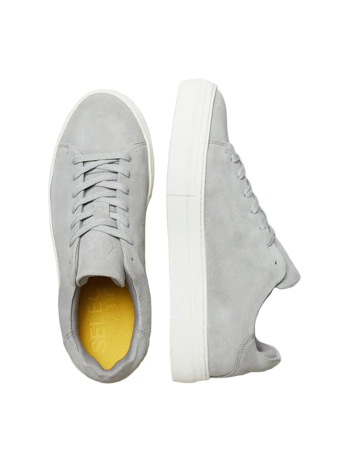 David Chunky Clean Suede Trainer