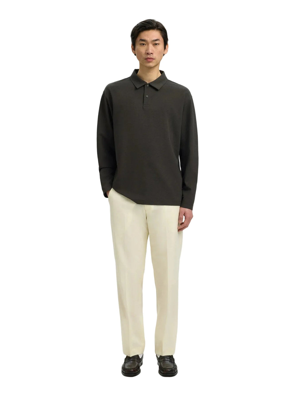 Relaxed Aiden LS Polo