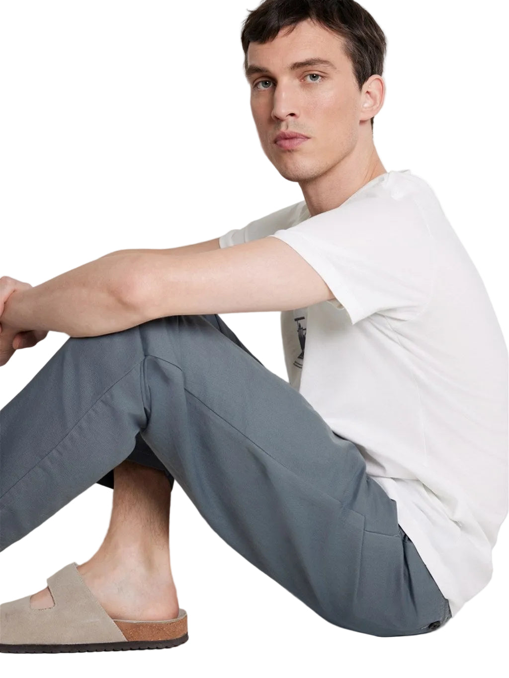 172 Slim Tapered Miles Linen Pants