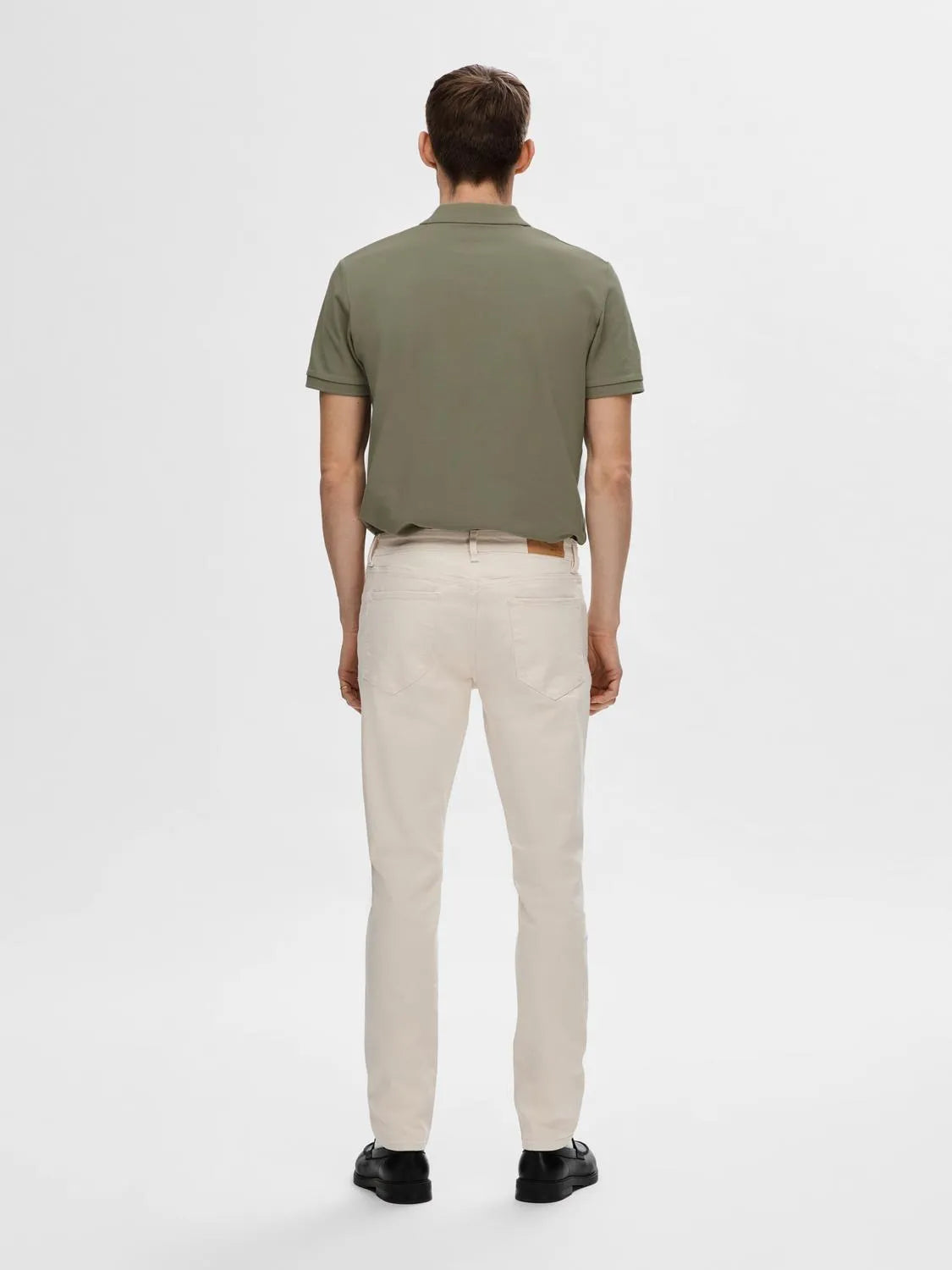 Slim Leon 6402 Ecru Soft Jeans