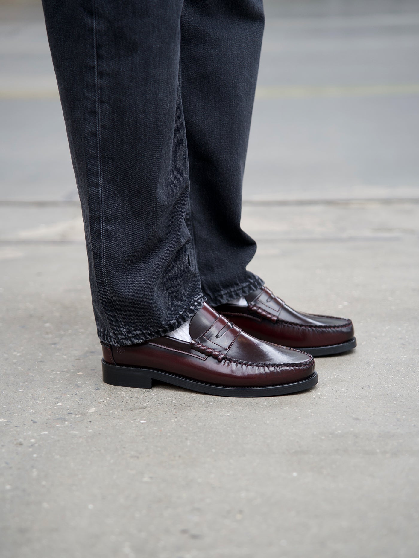 Dallas Penny Loafer Polido Leather