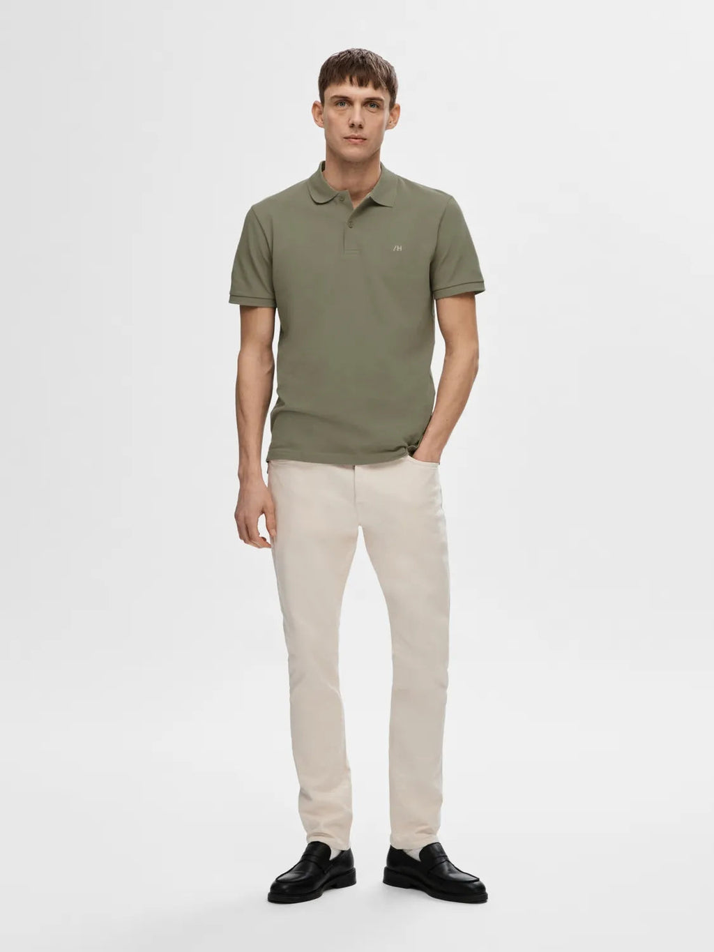 Slim Leon 6402 Ecru Soft Jeans