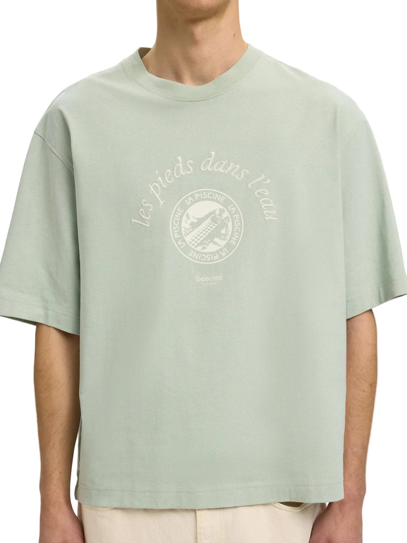Boxy Norman Graphic O-Neck Tee