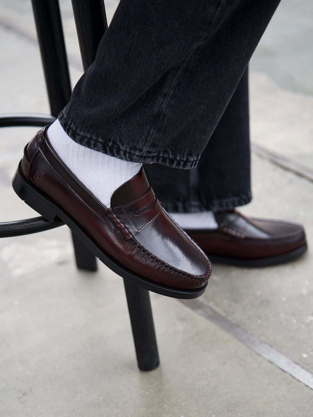 Dallas Penny Loafer Polido Leather